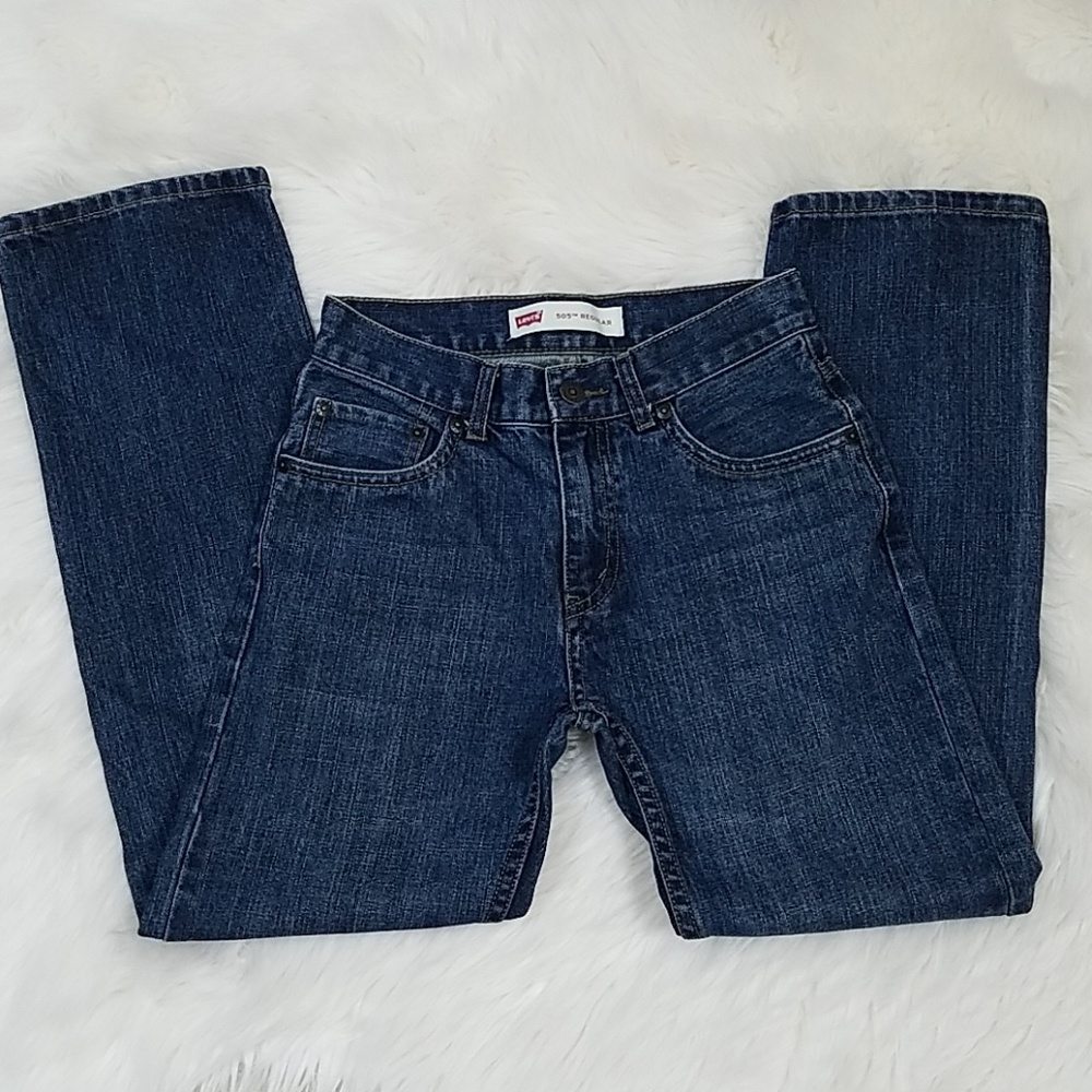 EUC Levi's 505 Regular 14 Slim W25 x L27 Jeans